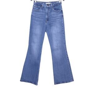 LEVIS 70's High Rise Flare Jeans Sonoma Walks Light Wash 5 Pocket Women's 27